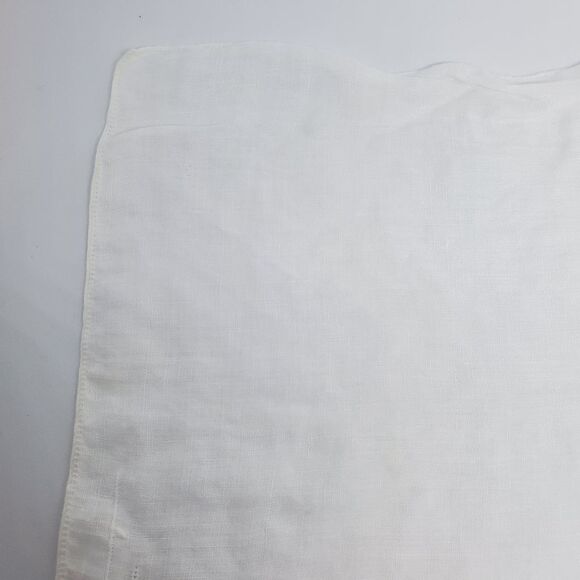 Vintage White Handkerchief  - Picture 6 of 6